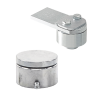 85g+87g / kit de bivelo y tejuelo grandes para puertas de hasta 650 kg