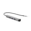 hub usb c (docking station) 5 en 1 | ultra delgado | 2 usb a 3.1 a (5 gbps) | hdmi 4k@60hz | rj45 (gigabit ethernet) | usb c pd carga rápida 100w | soporta otg | chips inteligentes | pequeño y ligero | caja de aluminio.