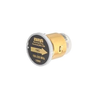 elemento de 10 watt en linea 7/8" para wattmetro bird 43 en rango de frecuencia de 100 a 250 mhz.