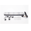 mini barra de 24 pulgadas, 144 led, con montaje magnético y luces ultra brillantes, dual color Ámbar/claro, ideal para seguridad privada