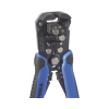 pelacables para cable sólido 10 20 awg y cable trenzado 12 22 awg, con cortador de ajuste automático.