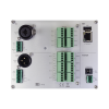 interfaz millennium ip para gestión de avisos y música pre grabados ip con 8 relés in/out