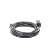 cable de extensión cat6 rj45 f/utp / macho a hembra / 3m / método de conexión 568b / velocidad de transmisión 1000mbps / ancho de banda del canal 250mhz /caja de cobre / negro