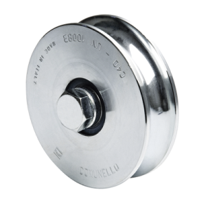 rueda de 16 cm sin soporte / soporta hasta 575 kg / canal tipo "u"