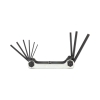 juego de 9 llaves allen 0.050", 1/16", 5/64", 3/32", 7/64", 1/8", 9/64", 5/32" y 3/16"