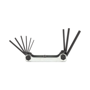 juego de 9 llaves allen 0.050", 1/16", 5/64", 3/32", 7/64", 1/8", 9/64", 5/32" y 3/16"
