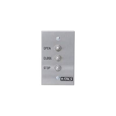 botonera triple compatible con motores para portones abatibles y corredizos doorking / uso en interiores / fácil instalación en caja estándar botonera triple compatible con motores para portones abatibles y corredizos doorking / uso en interiores / fácil instalación en caja estándar