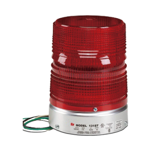 luz de advertencia estroboscópica starfire®, ul y cul, 12 24 vcd, color rojo