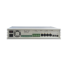 etapa de potencia digital 4x120w 100v millennium ip con conectividad ip lan, supervison, calidad de sonido hq para 4 zonas, en formato rack 2u