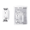 (zwave) tomacorriente con señal inalambrica z wave, compatible con hub hc7, c8, puede ser un panel de alarma l5210, l7000 con total connect y alarm.com
