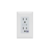 (zwave) tomacorriente con señal inalambrica z wave, compatible con hub hc7, c8, puede ser un panel de alarma l5210, l7000 con total connect y alarm.com