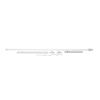 antena para base/repetidor de fibra de vidrio para vhf de 1 sección a 5/8 de onda
