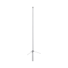 antena para base/repetidor de fibra de vidrio para vhf de 1 sección a 5/8 de onda