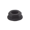 tuerca hex dentada 1/4 black oxide
