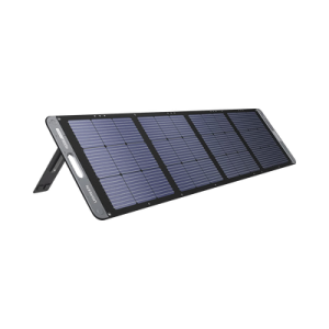 panel solar plegable 200w / recomendado para el power station portable de 1200w ugreen / alta eficiencia de conversión / alineación inteligente de la luz solar / resistente al agua y duradero / incluye cable xt60 macho a macho 2m.