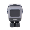 cargador mini ganrobot 30w serie uno | 1 usb c de carga rápida | tecnología gan ii | multiprotocolo pd/qc/scp/fca | carga inteligente | pantalla led | zapato magnético extraíble | thermal guard | color negro.