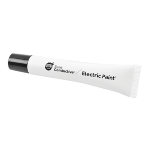 pintura negra de exposición para conducción eléctrica, en tubo de 10 ml.