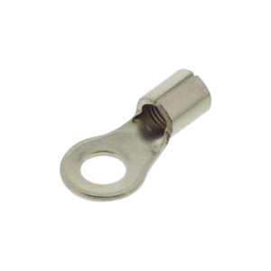 terminal de ojo no. 10, sin forro para alambre awg 10 12.