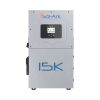 inversor hibrido sol ark, 15 kw, 220 vcc, fase dividida, wifi incluido, ip65, entrada de baterías a 48 vcc