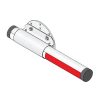 brazo de aluminio de 14ft (4.26m) / iluminación led color blanco incluida/ montaje y arnés de conexión no incluidos