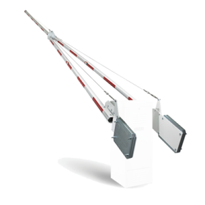 brazo tubular de aluminio de 27 ft para barreras doorking 1602