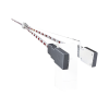 brazo octogonal de aluminio de 3 piezas / longitud 20 pies / solo compatible con barrera 1602