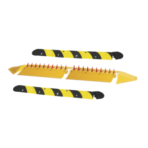 kit de picos ponchallantas autónomo / carriles de 2.2 m / no requiere barrera / facil instalacion / incluye topes y tornilleria