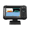 eagle 5 ecosonda en pantalla horizontal ips de 5 pulgadas, incluye transductor skimmer 50/200 khz