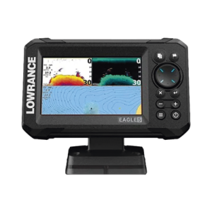 eagle 5 ecosonda en pantalla horizontal ips de 5 pulgadas, incluye transductor skimmer 50/200 khz
