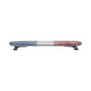 torreta 47" serie 16 con 300 leds, dual color, frente: rojo/blanco, azul/blanco, trasero: rojo/Ámbar, azul/Ámbar