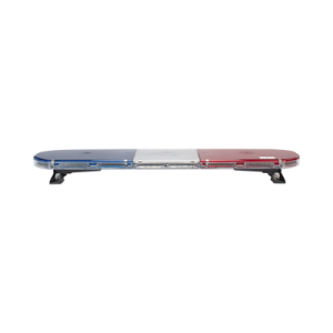 torreta 47" serie 16 con 300 leds, dual color, frente: rojo/blanco, azul/blanco, trasero: rojo/Ámbar, azul/Ámbar