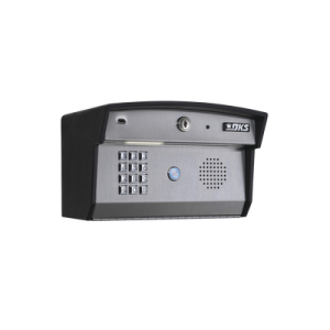 control de acceso con audioportero integrado en gabinete para sobreponer