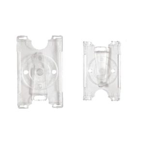 porta credencial convertible (horizontal/ vertical) / transparente