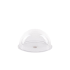 burbuja transparente para domos fijos turbohd / compatible con epcom / hikvision / soporta ip66 / ik10 / ds 2ce57u1t vpitf / d4k turbo
