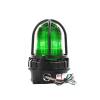 luz de advertencia led para ubicaciónes peligrosas, montaje para superficies, 24 vcd, color verde