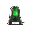 luz de advertencia led para ubicaciónes peligrosas, montaje para superficies, 24 vcd, color verde