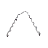 remate preformado para fibra Óptica mini figura 8, span 80 m, para mensajero de acero con diámetro Φ 1.6 mm 1/16"