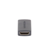 adaptador hdmi 2.0 hembra a hembra / 4k@60hz / compatible con arc, hec, hdcp, 3d / dolby true hd 7.1 / 32 canales de audio / 48 bit deep color / máxima durabilidad