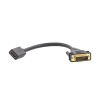 convertidor dvi macho a hdmi hembra | bidireccional | dvi 24+1 | 1080p@60hz | cable de 22cm | negro.