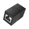 acoplador (extensor de cable ethernet rj45 a rj45) | 1000mbps | compatibilidad con cat7 cat6a cat6 cat5e | compatible con poe | ignífugo | abs