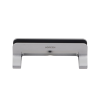 soporte vertical para laptop / adecuado para escritorio / anchura ajustable (12 26mm) / amplia compatibilidad / anti arañazos / anti deslizante /ajustable mediante tornillos / color plata / aluminio + silicona