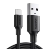 cable usb a a usb c | 1 metro | carga y sincronización de datos | carga rápida 60w | datos 5 gbps | qc 3.0/2.0 | fpc | afc | protección integrada | duradero y flexible| caja abs | cubierta de tpe | color negro.
