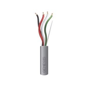 bobina de 152 metros / cable 4 x 16 awg / color gris / aplicaciones de control / riser