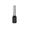 ferrul para calibre 1.4 mm2 / 16 awg / l: 16 l1: 10 d: 4 d1: 3,5 d2: 1,7/ color negro