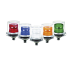 luces estroboscópicas para lugares peligrosos electraray® , homologado ul y cul para clase i, división 2, grupos a, b, c y d; clase ii, división 2, grupos f y g; clase iii , 24 vcd, color Ámbar, parpadeo predeterminado