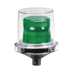 luz de advertencia led para ubicaciones peligrosas electraray®, ul y cul para clase i, división 2, grupos a, b, c y d; clase ii división 2, grupos f y g; clase iii, 24 vcd, color verde