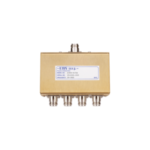 divisor de potencia emr de 4 vías, 30 960 mhz, 0.5 watt, conectores n hembra.