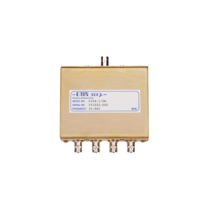 divisor de potencia emr de 4 vías, 30 960 mhz, 0.5 watt, conectores bnc hembra.