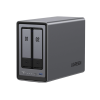 nasync dxp2800 | so ugos pro | intel n100 12th gen intel® 4 core™ | 2 bahías sata hasta 48tb | 2 bahias (m.2 nvme) hasta 16tb | 8gb ddr5 (exp. a 16gb) | ethernet 2.5g | hdmi 4k | 2* usb2.0 | 1*usb 3.2gen | 1* usb 3.2gen2 | 1*usb c 3.2ge