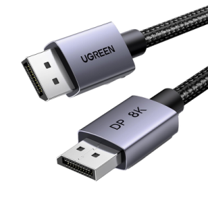 cable displayport 1.4 | 3 metros | resolución 8k@60hz | blindaje interno múltiple | 3d/hdr+/hdcp | 32.4 gbps | freesync g sync | certificado vesa | núcleo de cobre estañado | malla de nylon | carcasa de aluminio.